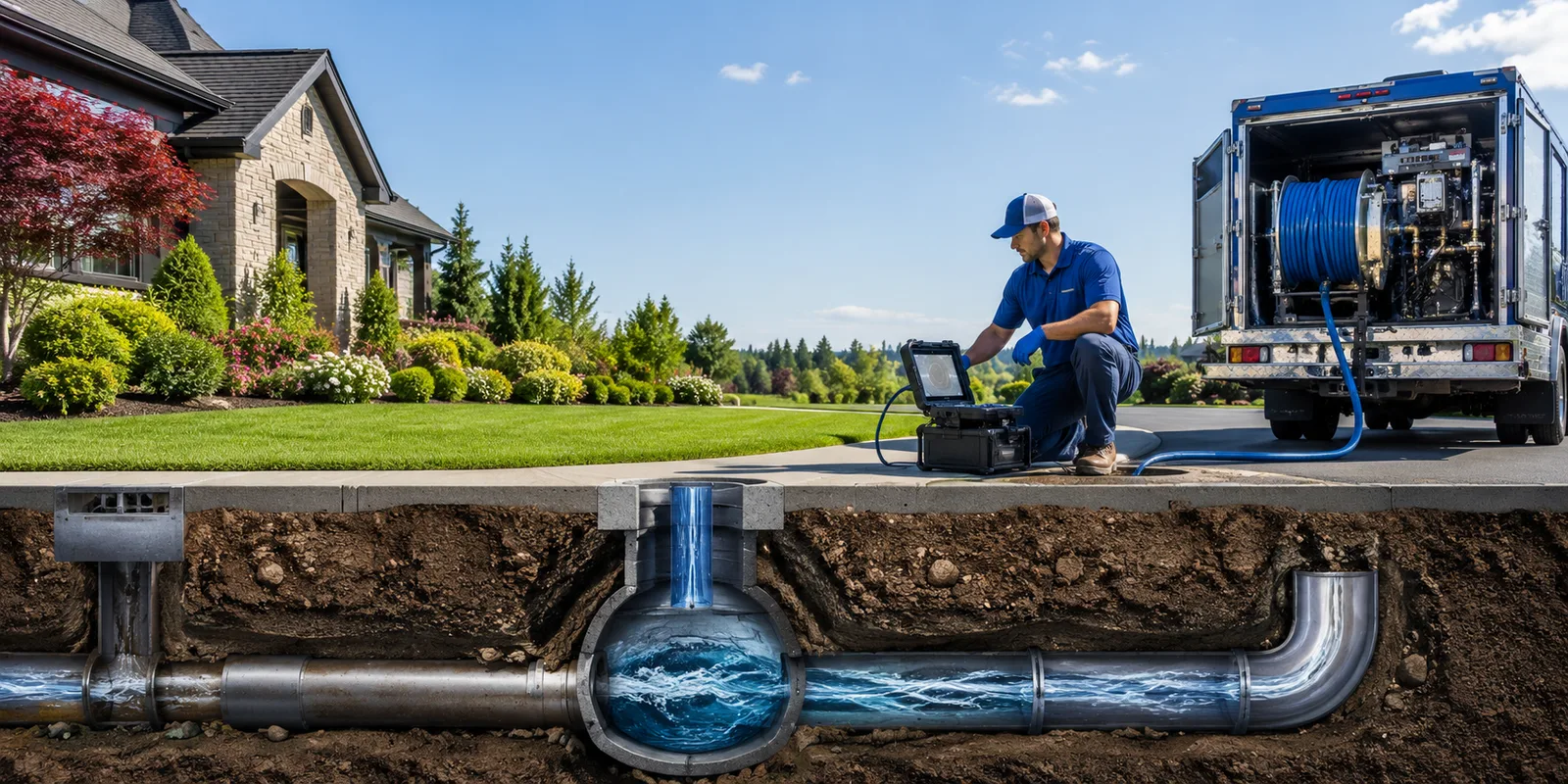 Drainage restoration information for Pollok, TX